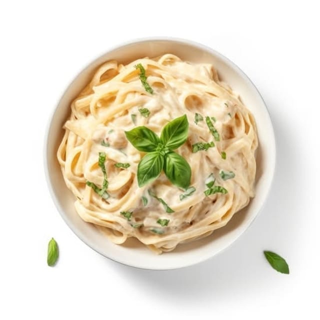 Pasta Alfredo with Chicken.